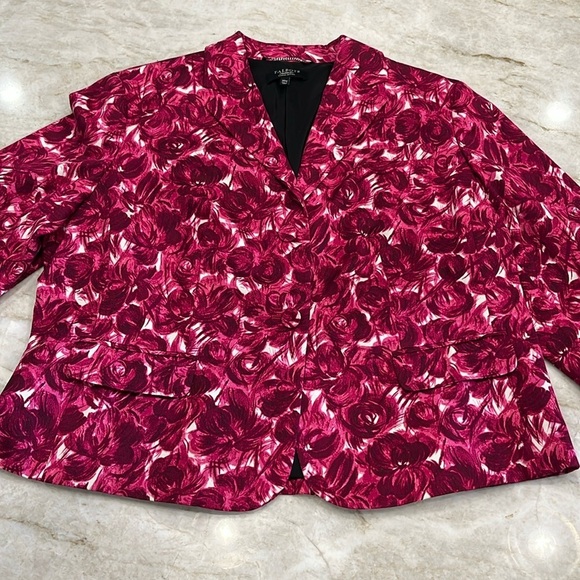 NEW Talbots Woman Petites | Rose‎ Blazer | 20W Petite - Picture 3 of 12